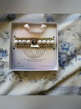Beloved and Inspired golden blessed bracelet Brand new in original packaging